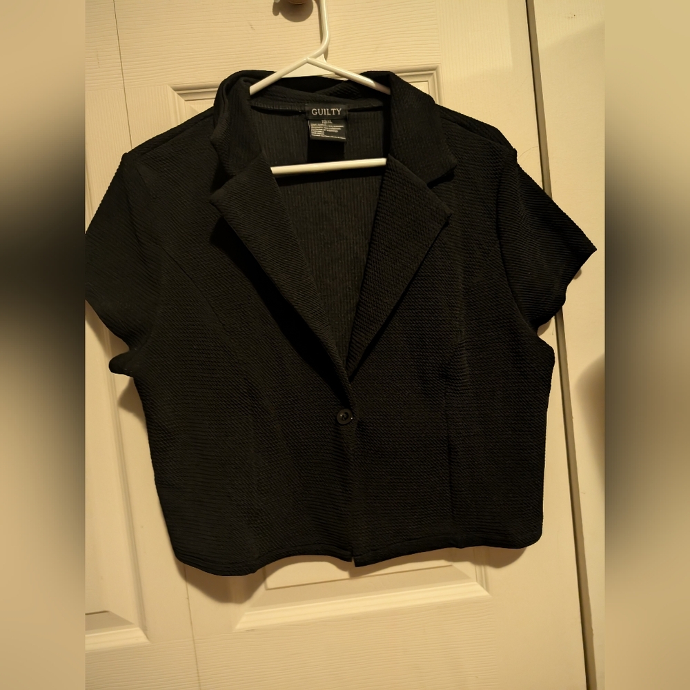 Black Shirt Jacket